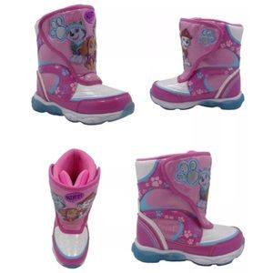 Paw Patrol Nickelodeon Toddler Girls Winter Boots